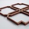 Ekena Millwork Extra Small Englewood Decorative Fretwork Wood Wall Panels, Walnut, 7 3/8"W x 7 3/8"H x 3/8"T WALW08X08X0375EWDWA - alternate 6